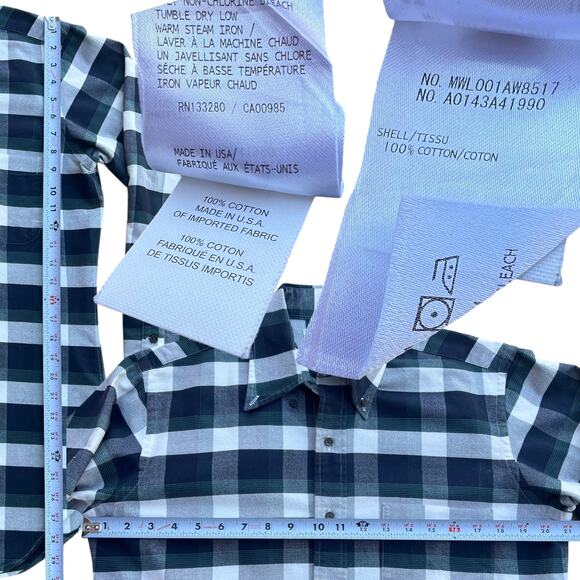 Thom Browne. New York Checkered Check Button-Up Men's Sz 2 - Picture 3 of 8